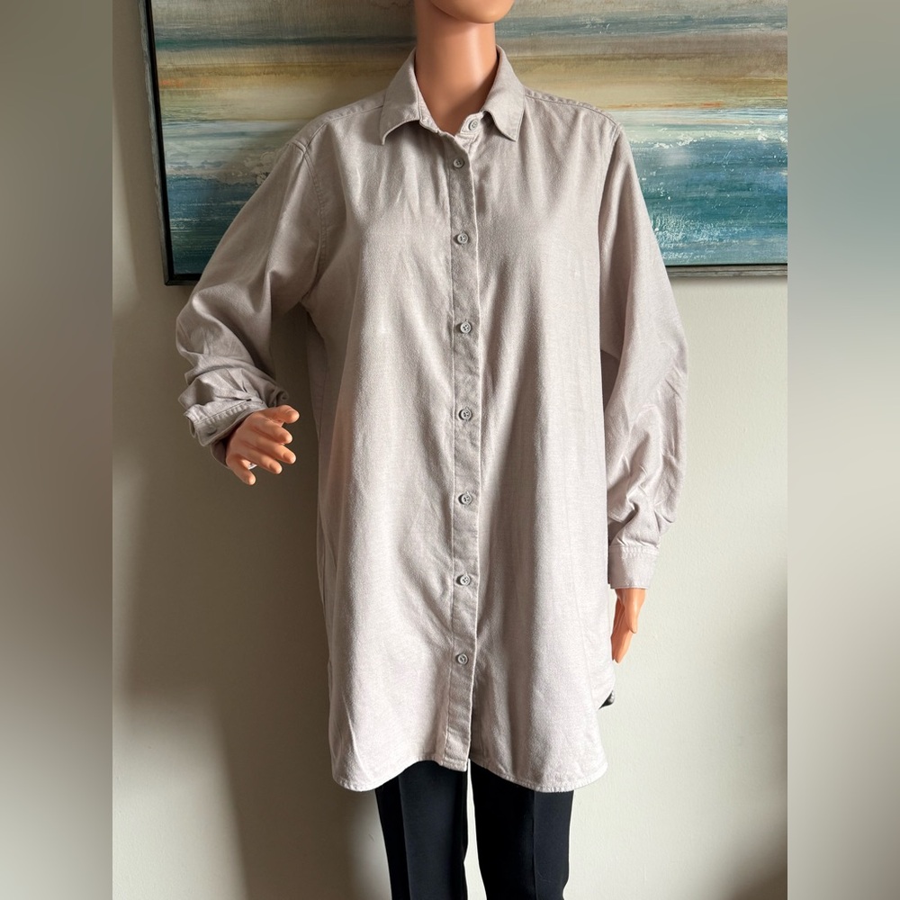 Muji Flannel Tunic